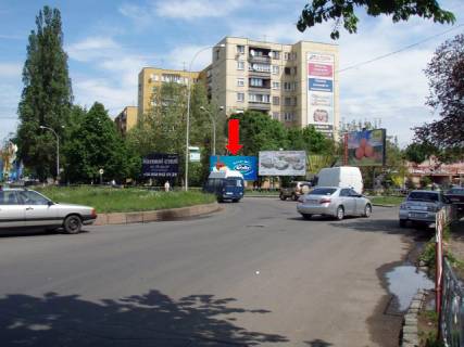 Билборд A в Ужгороде, 3x6  Минайська вул. / Бородіна вул. / Грушевського вул., біля ринку фото 1