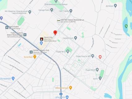 Билборд A в Ивано-Франковске, 3x6  Вовчинецька (Гагаріна) вул., навпроти АЗС "ОККО", у бік "METRO" схема