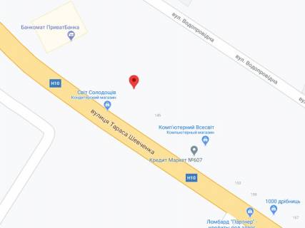 Видеоборд A в Снятыне Шевченка вул., 143/1, аптека "Конекс", прайс за ролик 10 сек 1 вихід/5 хвилин, на двосторонньому екрані, від 144 виходів на день. Розрахунок для інших параметрів трансляції уточнюйте у менеджера. - 301228 схема