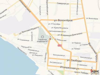 Ситилайт B в Бердянске Западный пр., подъем схема