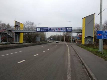 Нестандарт A в Киеве шосе Дніпровське (шосе Дніпропетровське), зупинка, розв'язка Обухівської траси, з Києва. Монтаж + демонтаж оплачується окремо, вартість робіт дорівнює вартості дод. зміни сюжету фото 1