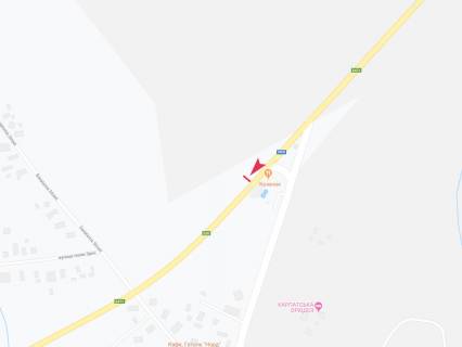 Билборд A в Чинадиево, 3x6  смт Чинадійово, (1), Волошина вул. схема
