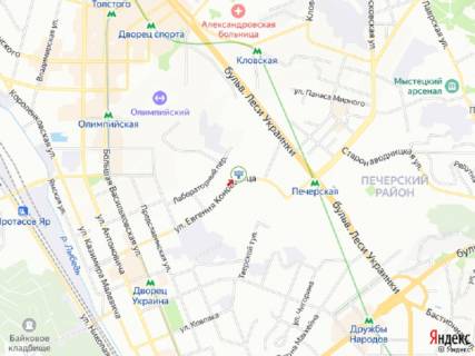 Видеоборд A в Киеве Коновальця вул. (колиш. Щорса вул.), 27,  на світлофорі, навпроти супермаркету "Сільпо", прайс за трансляцію ролика 10 сек 1вихід/90 сек, з 0:00 до 23:59 - 366871 схема