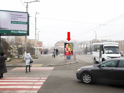 Ситилайт  в Кропивницкий (Кировоград), 1.8x1.2  В. Перспективна вул. (кол. Маркса вул.) / Василівський пр. фото 1