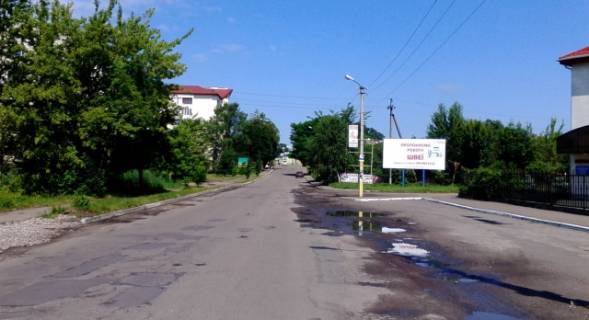 Билборд A в Жовкве Львівська вул. - Короленка вул. фото 1