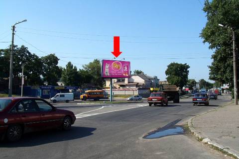 Билборд A в Кременчуге, 3x6  Леонова вул. - Ярмаркова вул. фото 1
