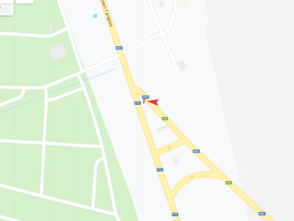 Билборд B в Харькове, 3x6  Аерокосмічний (кол. Гагаріна) пр. - Окружна дорога, в центр схема