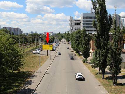 Billboard B in Kyiv, 3x6  Zaliznicne sose, 55, supermarket "Velika Kisena", v storonu st.m. "Libids'ka" Photo 1