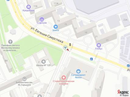Призма B в Киеве Сверстюка вул. (колиш. Раскової вул.), 15, навпроти, 500 м в сторону ст.м. "Лівобережна" - 228801 схема