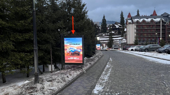 Видеоборд B в Буковеле, 1.8x1.2  Буковель, рецепція ГК "Буковель" (1) (пакетний продаж Сіті Пакет Апарт) - 669453 фото 1