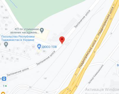 Billboard B in Kyiv Zeleznodoroznoe sosse - Timirazevskaa st., v storonu Bojcuka st. (byvs. Kikvidze) scheme
