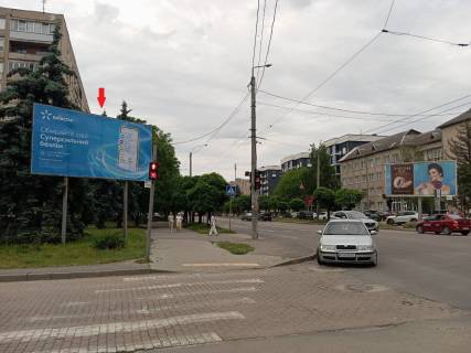 Билборд B в Ивано-Франковске, 3x6  Бандери вул. - Побутова (колиш. Ребета) вул. фото 1
