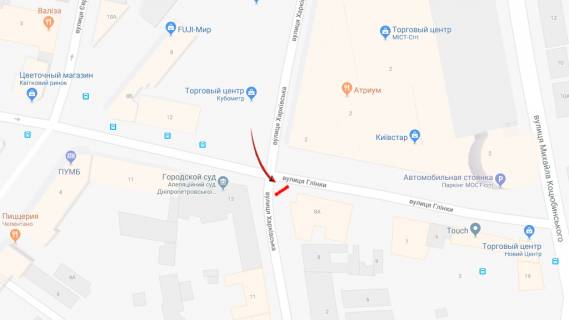 Video Billboard A in Dnipro (Dnipropetrovsk) Glinki st. - Harkivs'ka st., 8A, svitlofor, prajs za 1 mis, 10sek rolik 1vih / 10hv z 7 do 23 godin ( 96 vihodiv ), rozrahunki dla insih parametriv rozmisenna utocnujte u menedzera - 246628 scheme