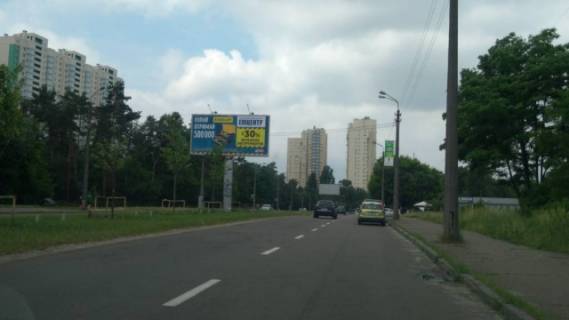 Билборд A в Киеве Навої пр., роздільник зупинка "Дитяча лікарня №2", в сторону Воскресенський (Перова б-р) проспект фото 1