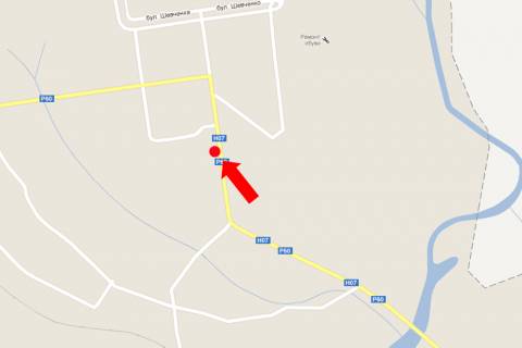 Билборд  в Ромнах, 3x6  Полтавська вул., біля Укртелекому схема
