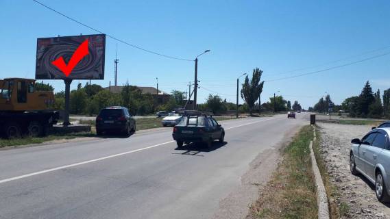 Billboard B in Primorsk Melitopol's'ke sose - Central'na st. - Novic'kogo st. Photo 1