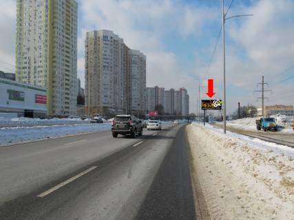 Видеоборд  у Києві, 3x6  Саперно-Слобідська вул., 26, навпроти супермаркету "Leroy Merlin", на світлофорі, в бік пл. Деміївської, (ролик 10 сек, 1 вихід/1,5 хвилини) - 441595 Фото 1