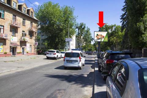 Билборд  в Киеве, 2.3x3.14  Кривоноса вул. / вул. Освіти, в сторону вул. Солом'янської фото 1