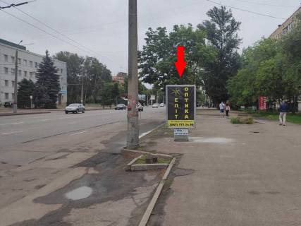 Ситилайт A в Кривом Роге, 1.8x1.2  Миру пр., 28, у бік 95 кв. фото 1