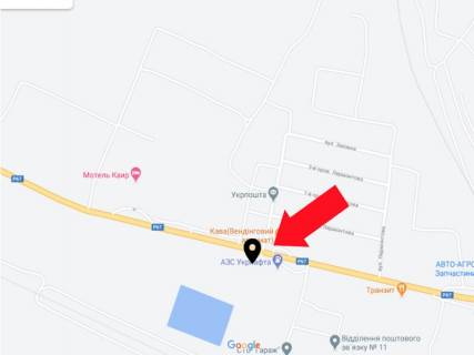 Билборд A в Прилуках Вавилова вул., 15, навпроти, АЗС "Укрнафта" схема