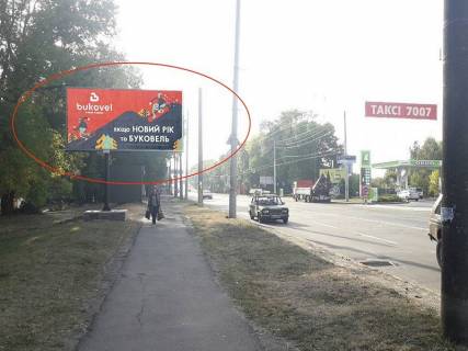 Билборд B в Хмельницком, 3x6  Львівське шосе, 47, заправка "ОККО" фото 1