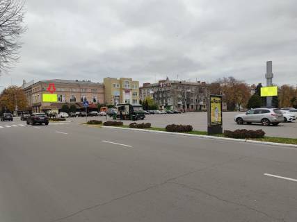 Видеоборд A в Кременчуге вул. Соборна (кол. Леніна)., 16, фасад, прайс за ролик 15сек 1 вихід / 5 хвилин, з 7: 00-22: 00. Розрахунок для інших параметрів уточнюйте у менеджера. - 297272 фото 1
