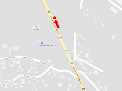 Билборд  в Черновцах, 3x6  Галицький шлях вул. / Дмитра Шпетка  (Осіння) вул., навпроти АЗС "ANP", з центру схема