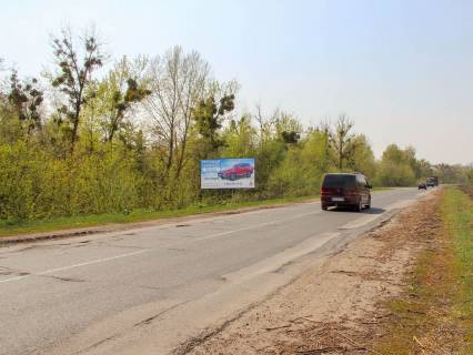 Билборд B в Опошне, 3x6  смт Опішня, поблизу АЗС BVS, виїзд у бік Миргорода фото 1