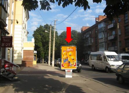 Ситилайт  в Хмельницком, 1.8x1.2  Подільська вул., 41 / Соборна вул., біля магазину "Сотовик" фото 1