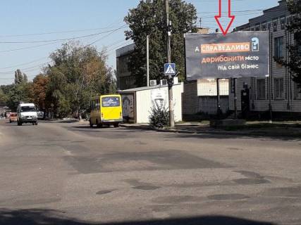 Billboard A in Kropyvnytskyi (Kirovograd) Stepnaka Kravcins'kogo st. - Kil'ceva st., 32 Photo 1