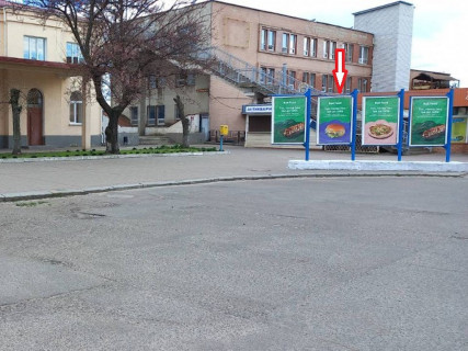 Ситилайт A в Черкассах, 1.7x1  Володимира Ложешнікова (Крупської) вул., 1, Привокзальна площа, (2) фото 1