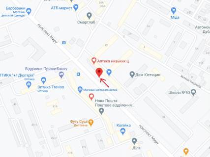 Ситилайт A в Николаеве Миру пр., 40А схема