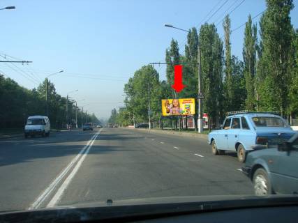 Білборд, Бігборд (Борд)  A у Миколаєві, 3x6  Героїв Сталінграду пр. / Армійський пр. (кол. Червоноармійський пр.), ринок, в центр Фото 1