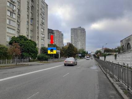 Билборд  в Киеве, 2.3x3.14  Малевича вул., 83, в сторону вул. Байкової фото 1