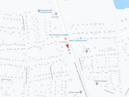 Ситилайт A в Харькове, 1.8x1.2  Тракторобудівників пр. - Могилівська, 23, зупинка "Немишлянська вул.", в центр схема