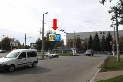 Billboard B in Zhytomyr, 3x6  Vitruka st. / Ciolkovs'kogo st., Pol'ovij majdan, bila nicnogo klubu "Mario" Photo 1