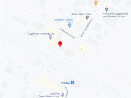 Видеоборд A у Ківерцях Відродження вул., 1б, аптека "Волиньфарм", прайс за ролик 10 сек 1 вихід/5 хвилин, на двосторонньому екрані, від 144 виходів на день. Розрахунок для інших параметрів трансляції уточнюйте у менеджера. - 301382 схема