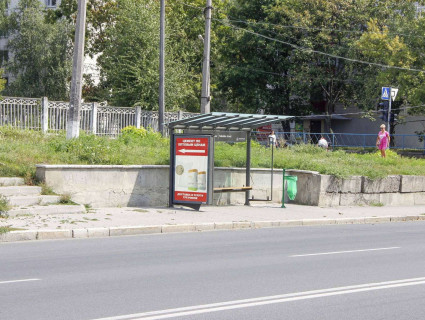 Ситилайт B в Харькове, 1.8x1.2  Клочківська вул. - Яроша вул., зупинка "Вартових Неба (кол. Тобольська) вул." фото 1