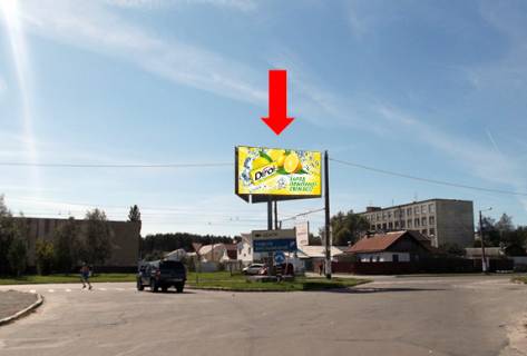 Billboard  in Zhytomyr, 3x6  Cudnivs'ka st. (kol. Cernahivs'kogo st.) , 92, rozdil'nik, bila TC "Okean" Photo 1