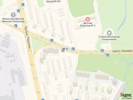 Призма A в Киеве Навої пр., 76, навпроти, в сторону Жмаченка вул. - 228798 схема