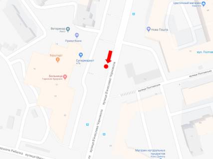 Скроллер A в Киеве, 2.3x3.14  Чорновола вул., 12, в бік просп. Берестейський (Перемоги) - 470088 схема