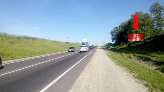 Билборд A в Сокольниках, 3x6  Кільцева дорога, с. Сокільники, в бік ТРЦ "King Cross" фото 1