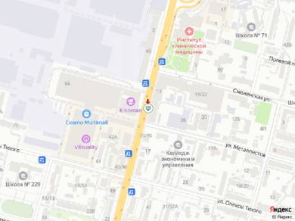 Беклайт B у Києві Гетьмана вул., 13 схема