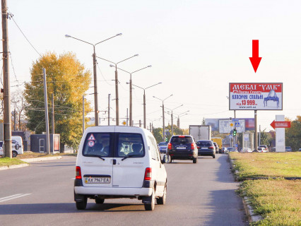 Білборд, Бігборд (Борд)  A у Харкові, 3x6  Тракторобудівників пр., 55б, в центр Фото 1