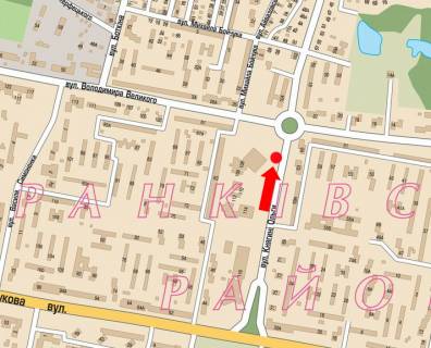 Призма  в Львове, 3x6  Княгині Ольги вул., 59А, навпроти ТЦ "Львів", супермаркету "Фокстрот", аквапарку - 447238 схема