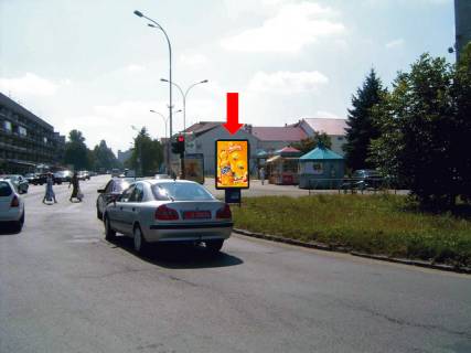 Сiтiлайт  у Ужгороді, 1.8x1.2  Свободи пр., 2 / Хмельницкого пл. Фото 1