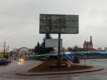 Билборд A в Тернополе, 3x6  Шептицького вул., старий автовокзал, овочевий ринок фото 1