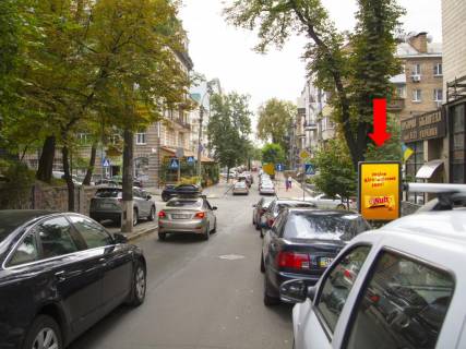 Ситилайт A в Киеве, 1.8x1.2  Тургенівська вул., 83-85 - вул. Полтавська, в центр фото 1