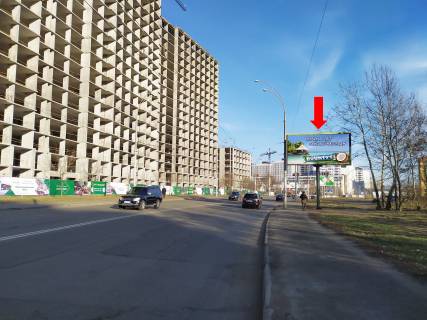 Призма  в Киеве, 3x6  Максимовича вул. (колиш. Трутенка вул.) - вул. Колоса, в сторону ст.м. "Васильківська", центру - 446223 фото 1