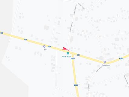 Billboard B in Shpikov, 3x6  смт Шпиків, виїзд із міста, на перехресті scheme